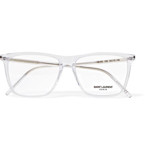 saint laurent glasses for men|saint laurent transparent glasses.